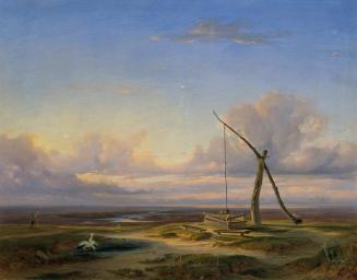 Jakob Waltmann, Puszta in Ungarn, 1850, Öl auf Leinwand, 78 x 100 cm, Belvedere, Wien, Inv.-Nr. ...