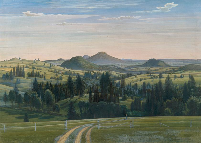 Walter Rose, Schondorf – Blumenwiese, 1938/1939, Öl auf Leinwand, 149 x 208 cm, Belvedere, Wien ...