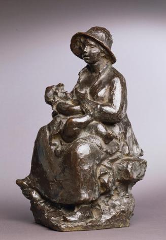 Pierre Auguste Renoir, Mutterschaft, 1916 (Guss 1927), Bronze, H: 54,5 cm, Belvedere, Wien, Inv ...