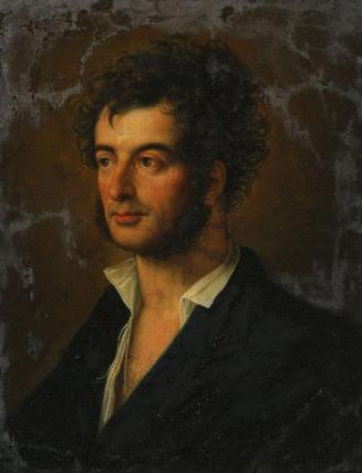 Karl Russ, Selbstbildnis, 1813, Öl auf Leinwand, 54 × 41,5 cm, Belvedere, Wien, Inv.-Nr. 2538