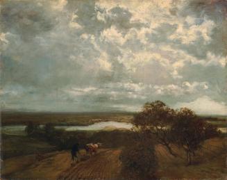 Hans Thoma, Mainlandschaft, 1875, Öl auf Leinwand, 58 x 73 cm, Belvedere, Wien, Inv.-Nr. 3395