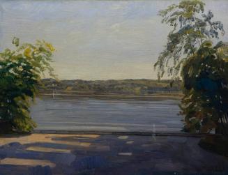 Wilhelm Trübner, Starnberger See, Öl auf Leinwand, 62 x 80 cm, Belvedere, Wien, Inv.-Nr. 3780
