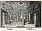 Salomon Kleiner, Bibliothec, 1733, Radierung, Plattenmaße: 28,9 x 38,6 cm, Belvedere, Wien, Inv ...