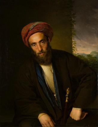 Franz Eybl, Sitzender Armenier, 1831, Öl auf Leinwand, 94,5 x 73,5 cm, Belvedere, Wien, Inv.-Nr ...