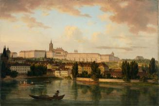 Alois von Saar, Prager Burg – Hradschin, Öl auf Leinwand, 63 x 95 cm, Belvedere, Wien, Inv.-Nr. ...