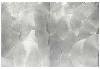 Jakob Gasteiger, Ohne Titel, 2010, Acryl und Aluminium auf Leinwand, 195 x 291 cm, Belvedere, W ...