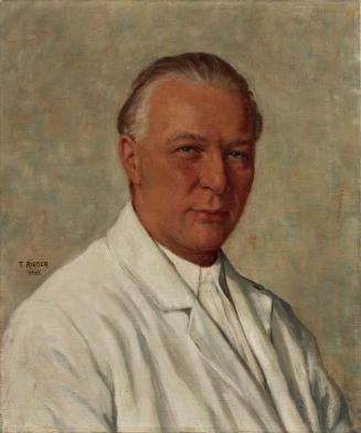 T. Rieger, Herrenporträt, 1935, Öl auf Leinwand, 47,9 × 40,5 cm, Belvedere, Wien, Inv.-Nr. 1028 ...