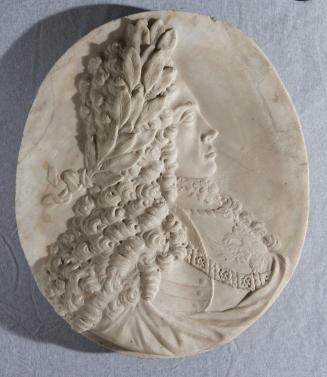 Peter Strudel, Kaiser Joseph I., um 1710, Marmor, Hochoval: 61 × 51 cm, Belvedere, Wien, Inv.-N ...
