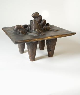 Roland Goeschl, Ohne Titel, um 1959, Bronze, 20 x 27 x 26 cm, Belvedere, Wien, Inv.-Nr. 10344