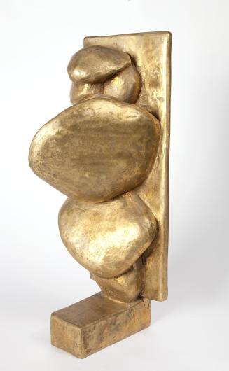 Roland Goeschl, Ohne Titel, undatiert, Bronze, 70 × 29 × 26 cm, Belvedere, Wien, Inv.-Nr. 10423