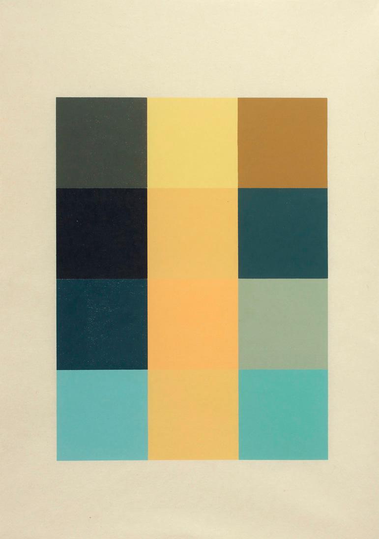 Sherrie Levine, After Duchamp, 1989, Holzschnitt auf Japanpapier. Blatt aus einer Serie von vie ...