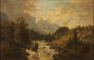 Josef Kriehuber, Waldlandschaft, 1863, Öl auf Leinwand, 69 x 105,5 cm, Belvedere, Wien, Inv.-Nr ...