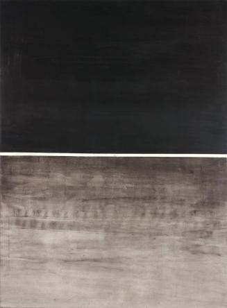 Nikos Arvanitis, Horizon, 1999, Öl auf Leinwand, ohne Rahmen: 135 × 100 × 2 cm, Belvedere, Wien ...