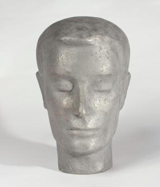Josefine Sokole, Kopf, Metall, 31 x 20 x 25 cm, Belvedere, Wien, Inv.-Nr. 10608
