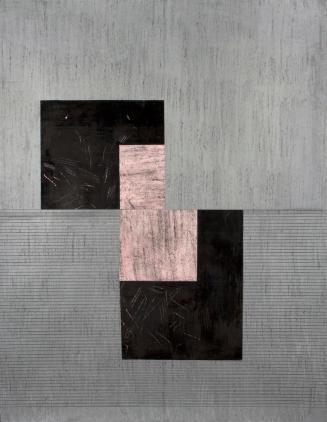 Nick Oberthaler, Untitled, 2010, Indische Tinte, Wachs auf Papier, 65 x 50 cm, Belvedere, Wien, ...