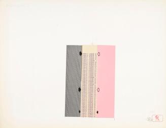 Felix Kalmar, Kassabon La Brasserie, undatiert, Collage auf Papier, Blattmaße: 50 × 64,8 cm, Be ...