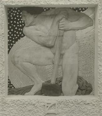 Moriz Nähr, Ferdinand Andri, In Tyrannos, 1901–1902, Silbergelatineabzug, Blattmaße: 33 × 24,9  ...