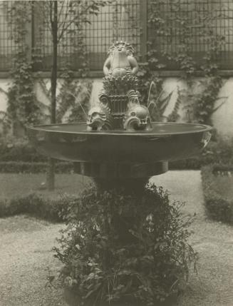 Moriz Nähr, Ferdinand Andri, Brunnen, undatiert, Fotografie, 33 × 25 cm, Belvedere, Wien, Inv.- ...