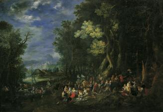 Johann Jakob Hartmann, Die Erde (Die vier Elemente), Öl auf Kupfer, 53 x 76 cm, Belvedere, Wien ...