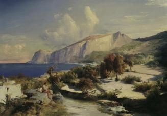 Carl Blechen, Nachmittag auf Capri, um 1829, Öl auf Leinwand, 91 x 130 cm, Belvedere, Wien, Inv ...
