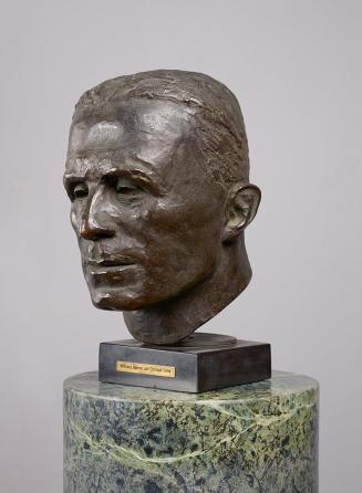 Georg Ehrlich, Hans Tietze, 1931, Bronze, 29 cm, 32 x 20 x 24 cm (inkl. Sockel), Inv.-Nr. 6316, ...