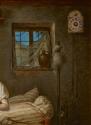 Michael Neder, Morgentoilette eines Mädchens, 1836, Öl auf Holz, 35 x 30 cm, Belvedere, Wien, I ...