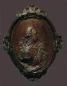 Franz Xaver Messerschmidt, Joseph II. als Erzherzog, um 1760/1763, Bronze, 125 x 98 x 8 cm (hoc ...