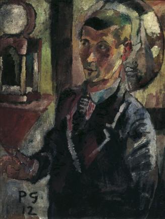 Albert Paris Gütersloh, Selbstbildnis, 1912, Öl auf Leinwand, 70,5 x 54,5 cm, Belvedere, Wien,  ...
