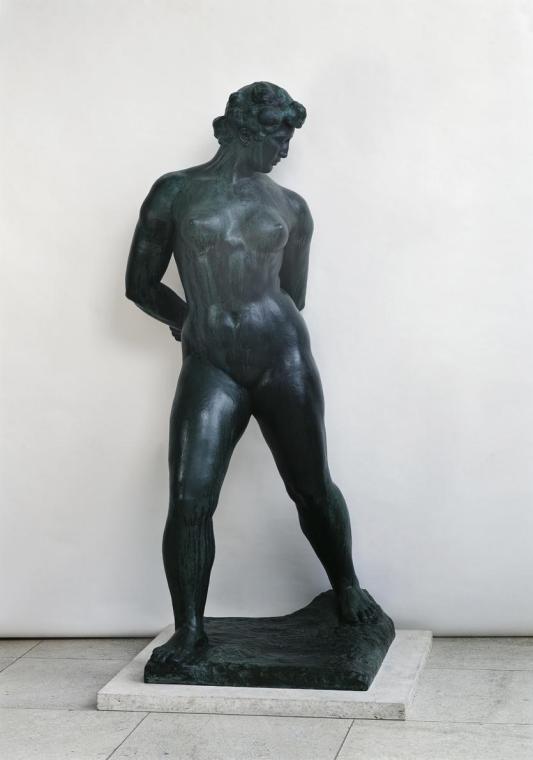 Aristide Maillol, Die gefesselte Aktion, 1905, Bronze, H. 215, Belvedere, Wien, Inv.-Nr. 2883