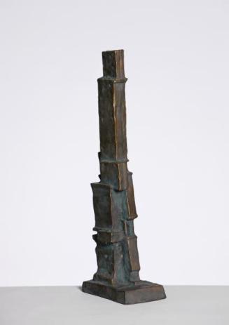 Fritz Wotruba, Kleine stehende Figur, 1961, Bronze, 44,5 × 9,5 × 14,5 cm, Belvedere, Wien, Inv. ...
