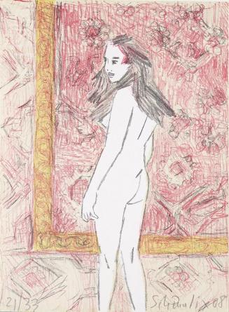 Hubert Schmalix, Salzburg Nude, 2007–2008, Papier, 23 × 17 cm, Belvedere, Wien, Inv.-Nr. Lg 109 ...