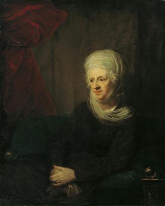 Josef Maria Grassi, Eine alte Dame (Frau von Weinbrenner), 1795, Öl auf Leinwand, 112,5 x 91,5  ...