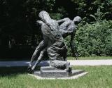 Anton Hanak, Pietà, 1929 (Guss 1949), Bronze, 168 x 165 x 95 cm, Belvedere, Wien, Inv.-Nr. Lg 2 ...