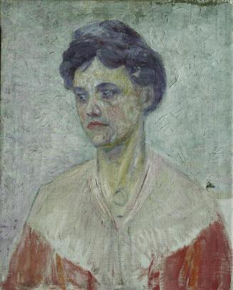 Damenbildnis, undatiert, Öl auf Leinwand, 51 x 41 cm, Belvedere, Wien, Inv.-Nr. Lg 253