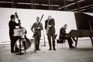 Peter Baum, "Masters of Unorthodox Jazz", 1970, 1970, Barytabzug vom Originalnegativ, Blattmaße ...