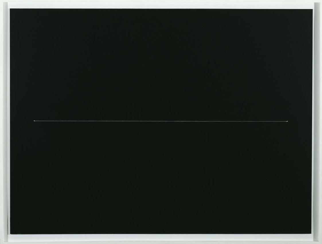 Florian Pumhösl, Hauspinakothek, 2003, Fotogramm auf Barytpapier, 90 x 120 cm, Belvedere, Wien, ...