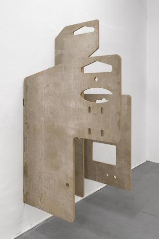 Benjamin Hirte, tag (specialized – Air tool), 2014, Faserzement, 187 × 62 × 2 cm, Belvedere, Wi ...