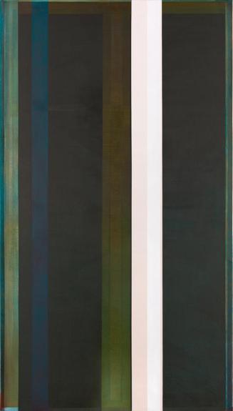 Svenja Deininger, Ohne Titel, 2012–2014, Öl auf Leinwand, 220 × 125 cm, Belvedere, Wien, Inv.-N ...
