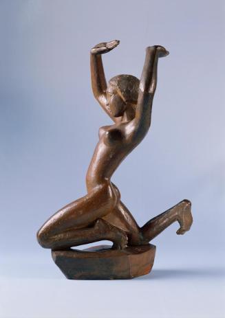 Georg Kolbe, Meerweibchen, 1921, Bronze, 55 cm, Belvedere, Wien, Inv.-Nr. 4297