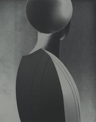 Tina Lechner, Ohne Titel, 2014, Silbergelatinabzug, Solarisation, 60 × 50 cm, Ankauf aus Mittel ...