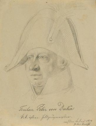 Johann Peter Krafft, Freiherr Peter von Duka (Porträtstudie zu "Siegesmeldung des Fürsten Schwa ...