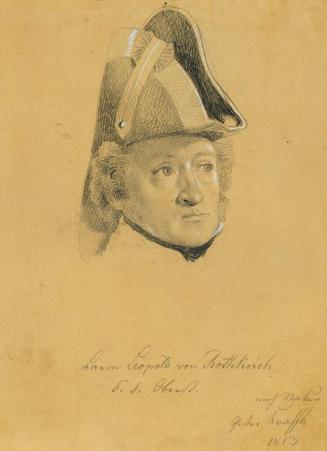 Johann Peter Krafft, Baron Leopold von Rothkirch (Studie zu "Erzherzog Karl mit seinem Stab in  ...