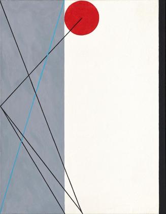 Heimo Zobernig, Ohne Titel, 1985, Öl auf Molino, ungerahmt: 90 × 70 × 2 cm, Belvedere, Wien, In ...