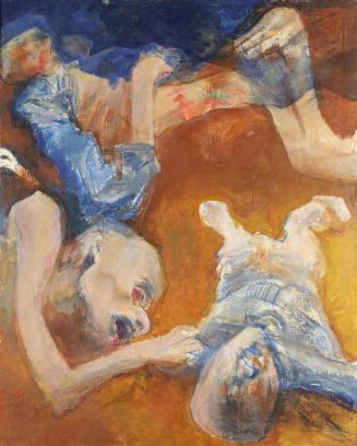 Gerhart Frankl, Eine Familie, 1964, Öl und Tempera auf Leinwand, 127 × 102 cm, Legat Peter Parz ...