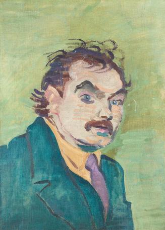 Arnold Clementschitsch, Porträt Herbert Boeckl, um 1927, Öl auf Leinwand, 62 × 45 cm, Belvedere ...