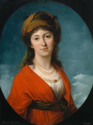 Angelika Kauffmann, Marie Therese Gräfin Meerfeld, geb. Gräfin Dietrichstein, um 1790, Öl auf L ...