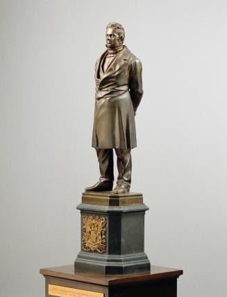 Anton Dominik Ritter von Fernkorn, Statuette des Wiener Bankiers Georg Simon Freiherr von Sina  ...
