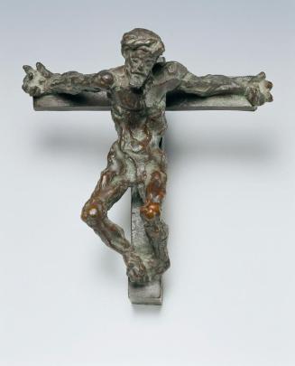 Anton Hanak, Kruzifixus, 1932, Bronze, 20 x 19,7 x 12 cm, Belvedere, Wien, Inv.-Nr. 5913