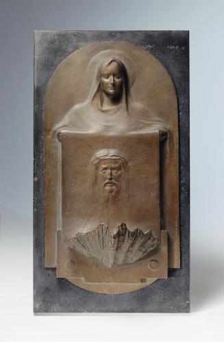 Arthur Kaan, Weihbrunnen, 1903, Bronze, 19 x 34,5 cm, Belvedere, Wien, Inv.-Nr. 564