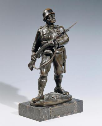 Arthur Kaan, Soldat, 1920/1936, Bronze, Belvedere, Wien, Inv.-Nr. 7612